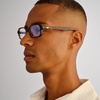 image:imageLe Specs Pilferer Sunglasses  Tort Rectangle Unisex Contempory 90s Style