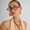 image:imageLe Specs Pilferer Sunglasses  Tort Rectangle Unisex Contempory 90s Style